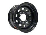 Vision Wheel D Window Steel Gloss Black 8-Lug Wheel; 17x9; -12mm Offset (03-09 RAM 2500)