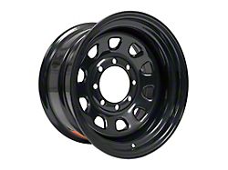 Vision Wheel D Window Steel Gloss Black 8-Lug Wheel; 17x9; -12mm Offset (03-09 RAM 2500)