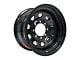 Vision Wheel D Window Steel Gloss Black 8-Lug Wheel; 17x9; -12mm Offset (03-09 RAM 3500 SRW)