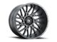 Vision Wheel Brawl Satin Black 6-Lug Wheel; 20x9; 12mm Offset (04-08 F-150)