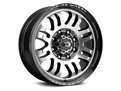 Vision Wheel Inferno Gloss Black Machined 6-Lug Wheel; 18x9; 12mm Offset (04-08 F-150)