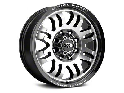 Vision Wheel Inferno Gloss Black Machined 6-Lug Wheel; 20x9; 12mm Offset (04-08 F-150)