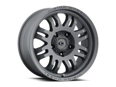 Vision Wheel Inferno Satin Black 6-Lug Wheel; 18x9; 12mm Offset (04-08 F-150)