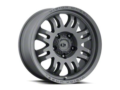 Vision Wheel Inferno Satin Black 6-Lug Wheel; 20x9; 12mm Offset (04-08 F-150)