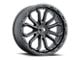 Vision Wheel Korupt Satin Black 6-Lug Wheel; 20x9; 12mm Offset (04-08 F-150)