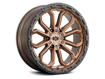 Vision Wheel Korupt Satin Bronze 6-Lug Wheel; 18x9; 12mm Offset (04-08 F-150)