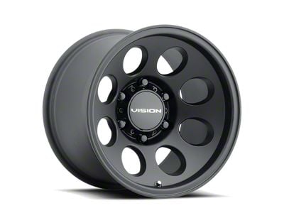 Vision Wheel Midway Satin Black 6-Lug Wheel; 18x9; 12mm Offset (04-08 F-150)