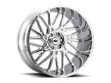 Vision Wheel Brawl Chrome 6-Lug Wheel; 20x9; 12mm Offset (07-13 Sierra 1500)