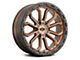 Vision Wheel Korupt Satin Bronze 6-Lug Wheel; 17x9; -12mm Offset (07-13 Sierra 1500)