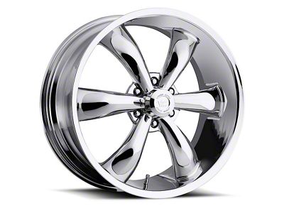 Vision Wheel Legend 5 Chrome 6-Lug Wheel; 20x9; 20mm Offset (07-13 Sierra 1500)