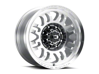 Vision Wheel Inferno Milled Machine Face 8-Lug Wheel; 18x9; -12mm Offset (11-14 Sierra 2500 HD)