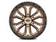 Vision Wheel Korupt Satin Bronze 6-Lug Wheel; 17x9; -12mm Offset (07-13 Silverado 1500)