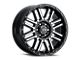 Vision Wheel Nexus Gloss Black Machined 6-Lug Wheel; 18x8.5; 18mm Offset (07-13 Silverado 1500)