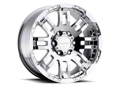 Vision Wheel Warrior Chrome 6-Lug Wheel; 20x9; 18mm Offset (07-13 Silverado 1500)