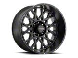 Vision Wheel Rocker Satin Black 8-Lug Wheel; 20x12; -51mm Offset (11-14 Silverado 3500 HD SRW)