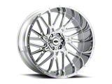 Vision Wheel Brawl Chrome 6-Lug Wheel; 20x9; 12mm Offset (07-14 Yukon)