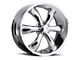 Vision Wheel Legend 5 Chrome 6-Lug Wheel; 20x9; 20mm Offset (07-14 Yukon)