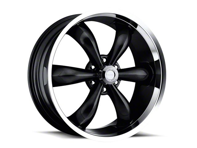 Vision Wheel Legend 5 Gloss Black Machined 6-Lug Wheel; 20x9; 20mm Offset (07-14 Yukon)