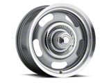 Vision Wheel Rally Gunmetal Machined 6-Lug Wheel; 17x8; 0mm Offset (07-14 Yukon)