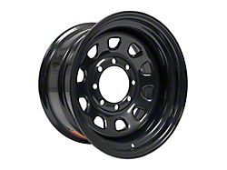Vision Wheel D Window Steel Gloss Black 8-Lug Wheel; 17x9; -12mm Offset (10-18 RAM 2500)