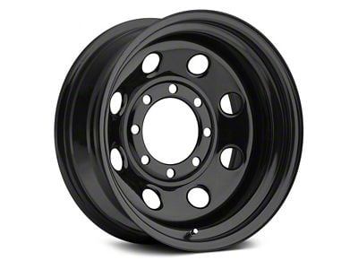 Vision Wheel Soft 8 Steel Gloss Black 8-Lug Wheel; 17x9; -12mm Offset (10-18 RAM 3500 SRW)