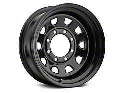 Vision Wheel D Window Steel Gloss Black 8-Lug Wheel; 17x9; -12mm Offset (11-16 F-250 Super Duty)