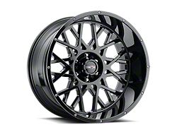 Vision Wheel Rocker Gloss Black 8-Lug Wheel; 22x10; -19mm Offset (11-16 F-250 Super Duty)