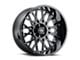 Vision Wheel Rocker Gloss Black 8-Lug Wheel; 22x10; -19mm Offset (11-16 F-350 Super Duty SRW)