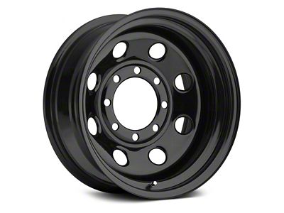 Vision Wheel Soft 8 Steel Gloss Black 8-Lug Wheel; 17x9; -12mm Offset (94-02 RAM 2500)