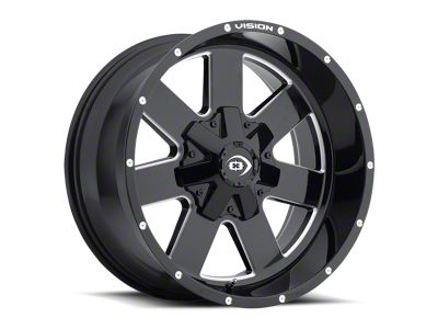 Vision Wheel Midway Satin Black 8-Lug Wheel; 18x9; 12mm Offset (99-07 F-350 Super Duty SRW)