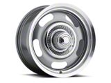 Vision Wheel Rally Gunmetal Machined 6-Lug Wheel; 17x8; 0mm Offset (99-06 Sierra 1500)