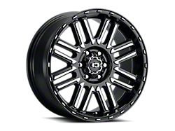 Vision Wheel Nexus Gloss Black Machined 6-Lug Wheel; 18x8.5; 18mm Offset (99-06 Silverado 1500)