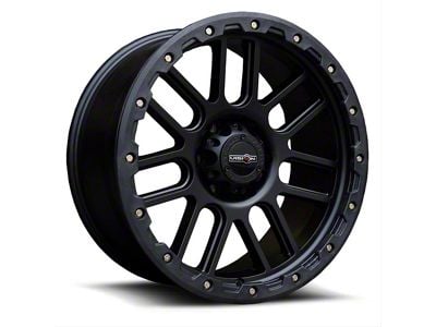Vision Off-Road Nemesis Matte Black 8-Lug Wheel; 20x9; 10mm Offset (15-19 Sierra 2500 HD)
