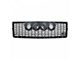 Vision X Upper Replacement Grille with 4.50-Inch CG2 Cannon LED Lights; Satin Black (13-14 F-150, Excluding Raptor)