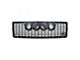 Vision X Upper Replacement Grille with 4.50-Inch CG2 Cannon LED Lights; Satin Black (13-14 F-150, Excluding Raptor)