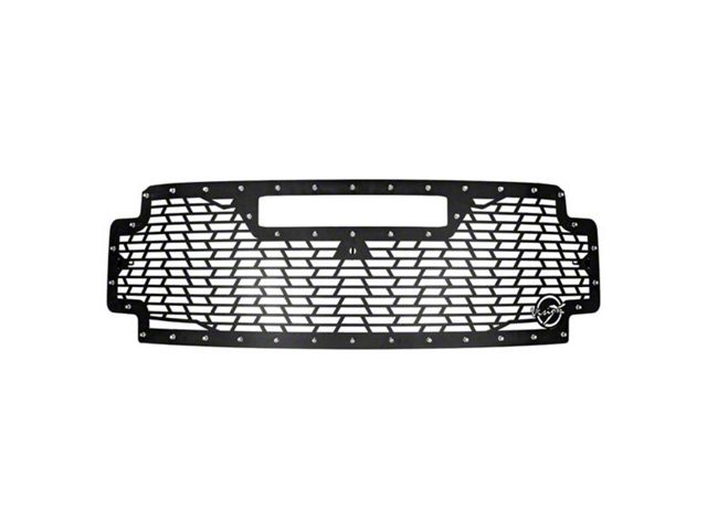 Vision X Upper Replacement Grille with 20-Inch Light Bar Opening; Satin Black (17-19 F-250 Super Duty)