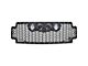 Vision X Upper Replacement Grille with 4.50-Inch CG2 Cannon LED Lights; Satin Black (17-19 F-250 Super Duty)