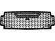 Vision X Upper Replacement Grille with XPR-9M Light Bar; Satin Black (17-19 F-250 Super Duty)