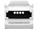Vision X Upper Replacement Grille with CG2 Cannon Light Opening; Satin Black (17-19 F-350 Super Duty)