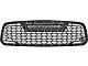 Vision X Upper Replacement Grille with XPR-9M LED Light Bar; Satin Black (13-18 RAM 1500, Excluding Rebel)