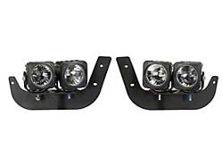 Vision X 3.70-Inch Optimus LED Fog Light Kit; 10 Degree and 20 Degree Spot Beam (10-18 RAM 3500)