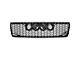 Vision X Upper Replacement Grille with 4.50-Inch CG2 Cannon LED Lights; Satin Black (11-14 Silverado 3500 HD)