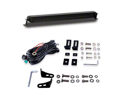 Vivid Lumen Industries Optic Series 20-Inch Straight Light Bar; Driving Beam (Universal; Some Adaptation May Be Required)