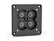 Vivid Lumen Industries FNG Intense RR Series 3-Inch Flush Mount LED White Light Pod; Flood Beam (Universal; Some Adaptation May Be Required)