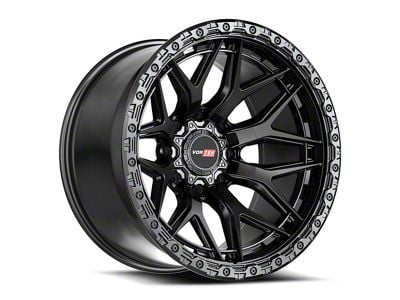 Vortek Off-Road VRT-603 Satin Black 8-Lug Wheel; 18x9; -12mm Offset (01-06 Sierra 3500 HD SRW)