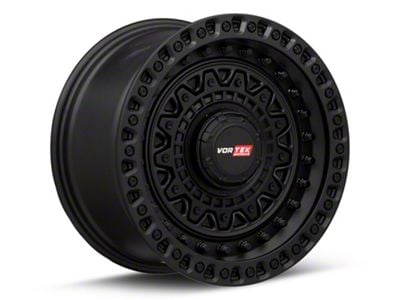 Vortek Off-Road VRD-703 Matte Black 8-Lug Wheel; 22x12; -44mm Offset (01-06 Silverado 2500 HD)