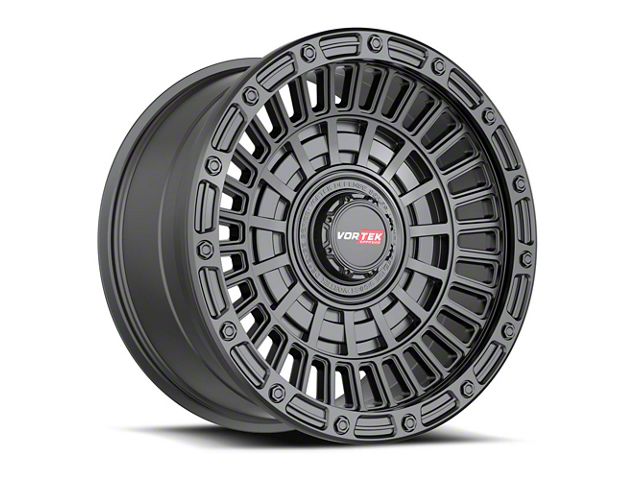 Vortek Off-Road VRD-705 Matte Black 8-Lug Wheel; 20x9.5; 12mm Offset (03-09 RAM 3500)