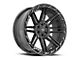 Vortek Off-Road VRP-501 Black Diamond Cut Ring with Dark Tint 6-Lug Wheel; 20x9; 18mm Offset (04-08 F-150)