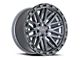 Vortek Off-Road VRT-608 Matte Titanium with Black Bead Ring 6-Lug Wheel; 18x9; 0mm Offset (04-08 F-150)