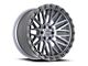 Vortek Off-Road VRT-608 Matte Titanium with Black Bead Ring 6-Lug Wheel; 17x9; 0mm Offset (04-08 F-150)